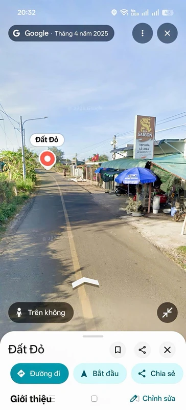 Bán đất Xã Láng Dài 670m² sổ hồng riêng 670 triệu