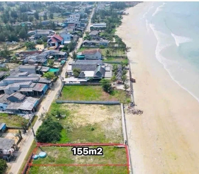 Bán đất biển Châu Tân 155m2, view bãi tắm