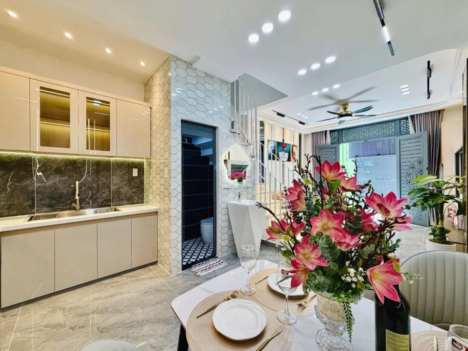 Gần chợ Thạch Đà Phạm Văn Chiêu, Gò Vấp. 3 Phòng ngủ. 4x10m. trệt lầu. chỉ 5T250.Tặng FULL nội thất - Ảnh thu nhỏ 5