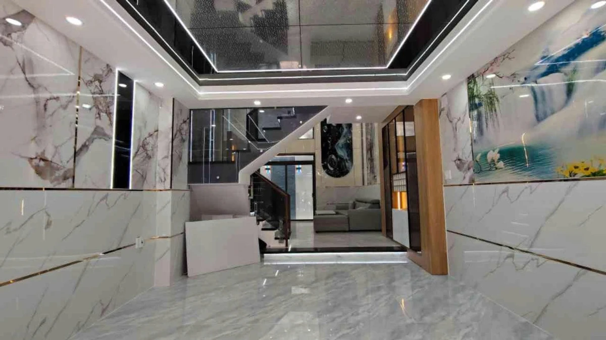 Bán nhà 4 tầng 51m² hẻm xe hơi 6m Liên Khu 4-5, Bình Tân - 6,4 tỷ - Ảnh thu nhỏ 4
