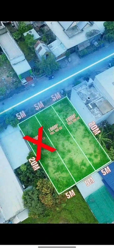 Đất bán Chánh Mỹ Thủ Dầu Một 100m² 2tỷ450
