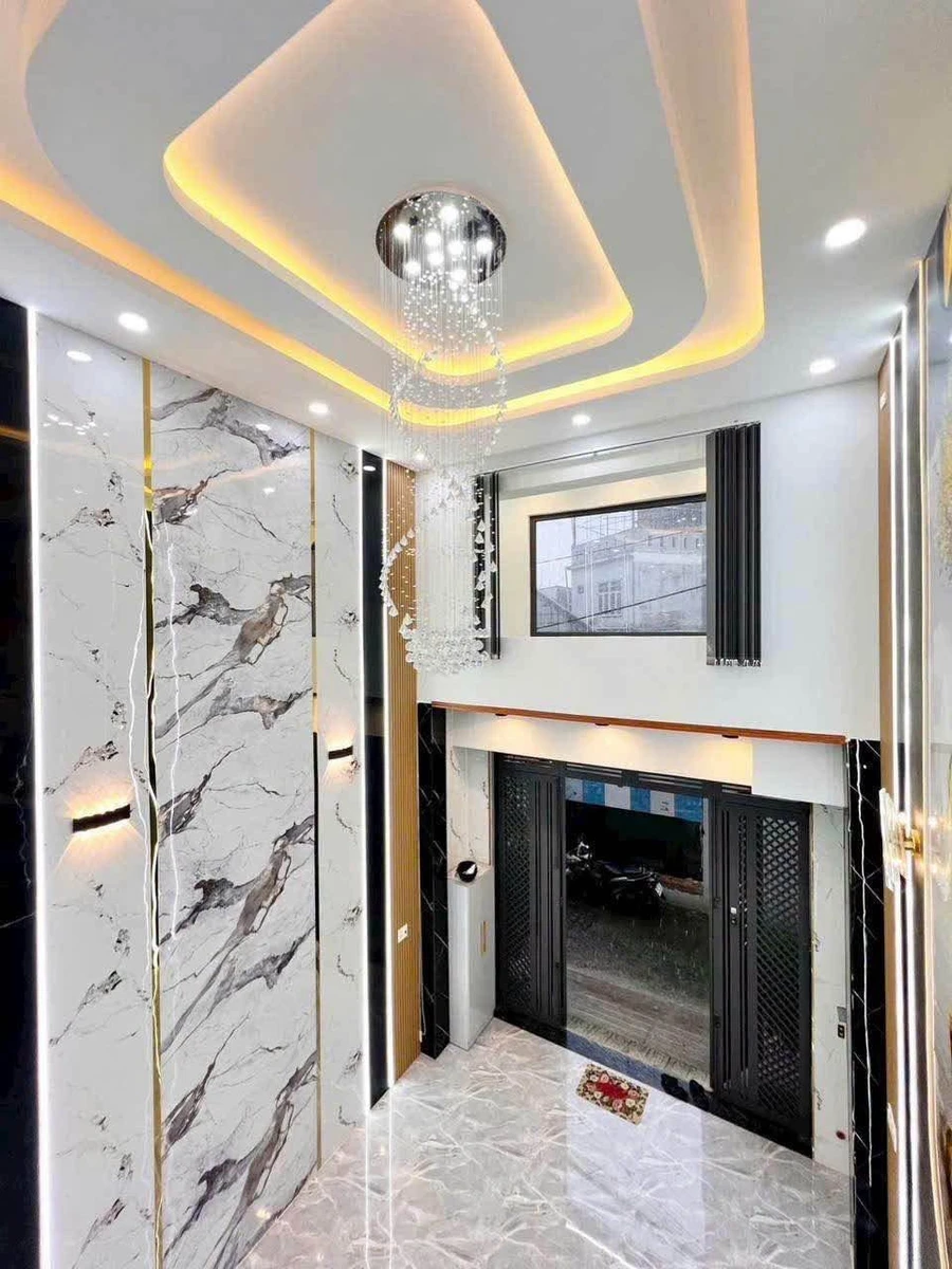 Bán nhà phố xây mới 4x14m, 1 trệt 3 lầu 4 phòng ngủ đường Lâm Thị Hố, Quận 12 - Ảnh thu nhỏ 5
