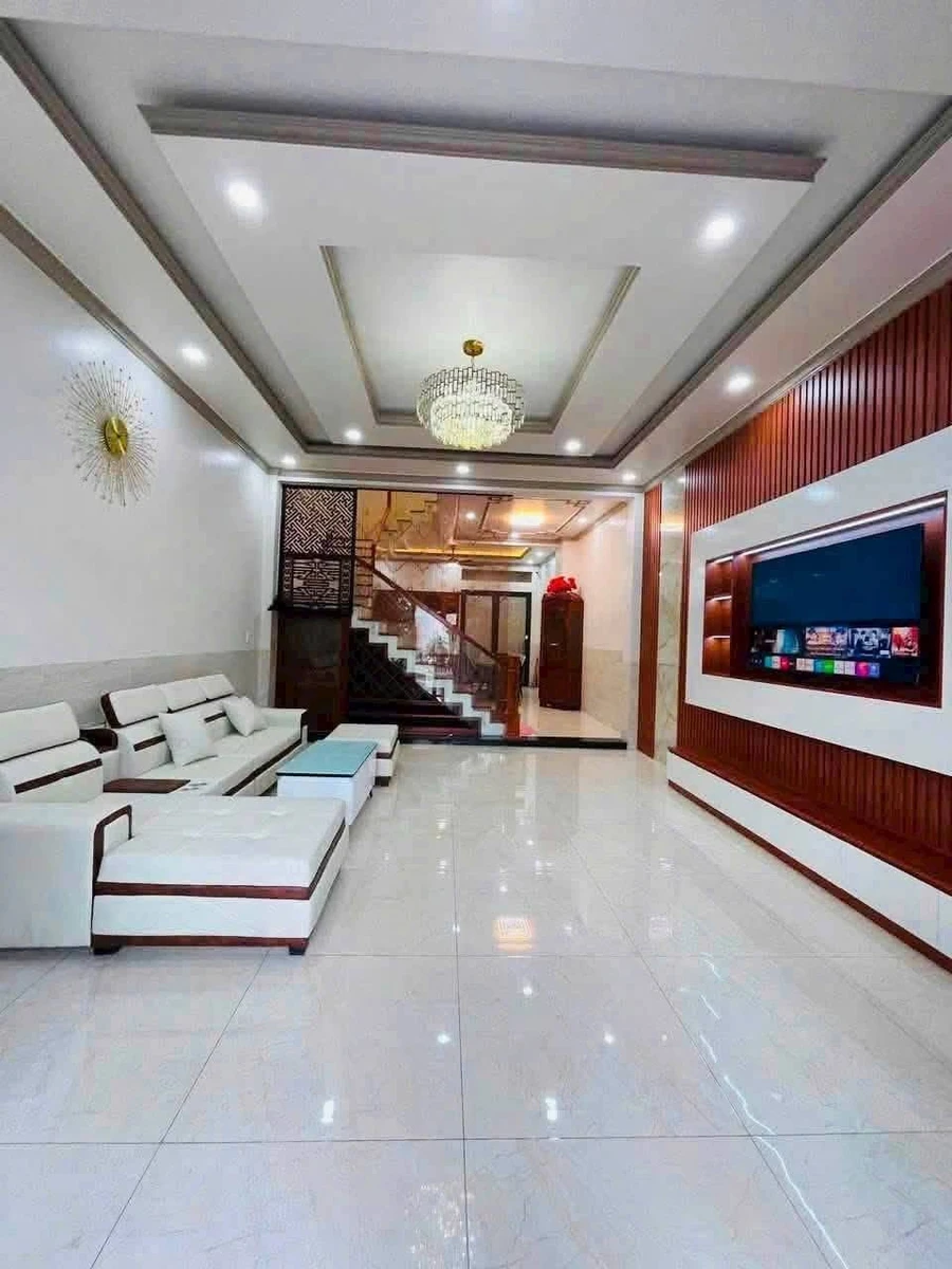 Bán nhà 1 trệt 1 lầu 90m2, 3PN, sổ hồng riêng, QL50 Tân Kim, Cần Giuộc, Long An - Ảnh thu nhỏ 3