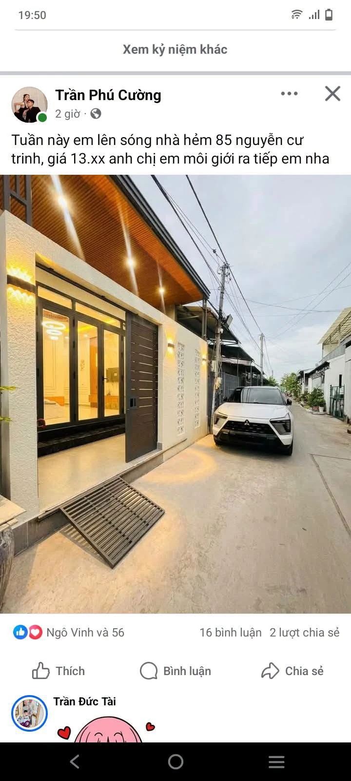 Bán nhà hẻm ô tô Nguyễn Cư Trinh 75m2, 2 phòng ngủ, gần chợ 30/4, giá 1,39 tỷ - Ảnh 1