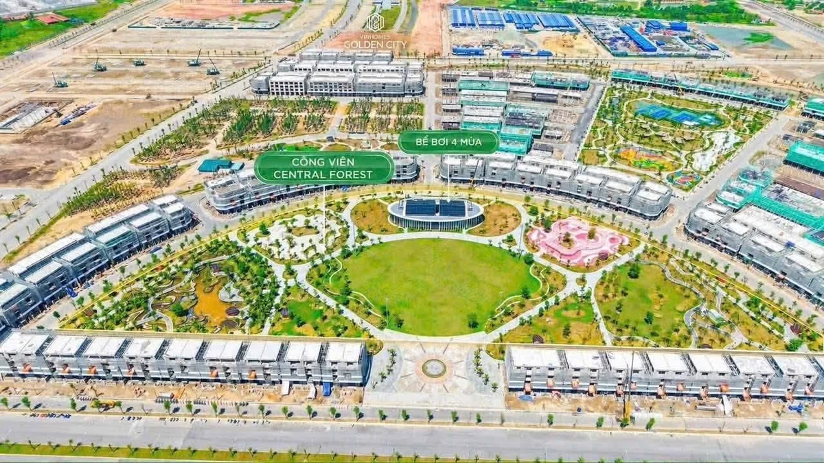Bán song lập mini 119m² đất, 231m² xây dựng tại Vinhomes Golden City, giá 8,365 tỷ - Ảnh thu nhỏ 2