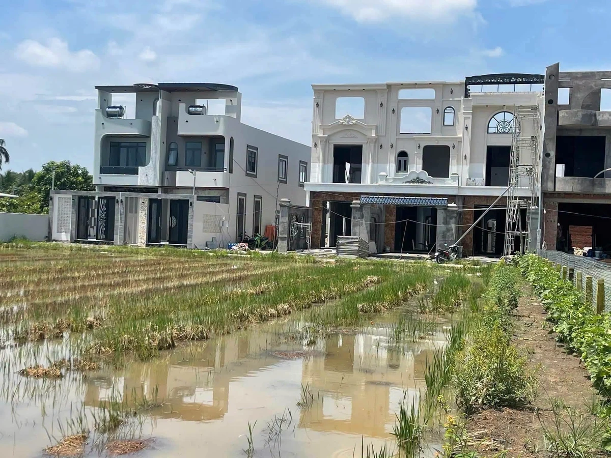 Bán 2.000m2 đất mặt tiền đường xe tải, có 412m2 thổ cư tại Long Hòa, Cần Đước - Ảnh thu nhỏ 2