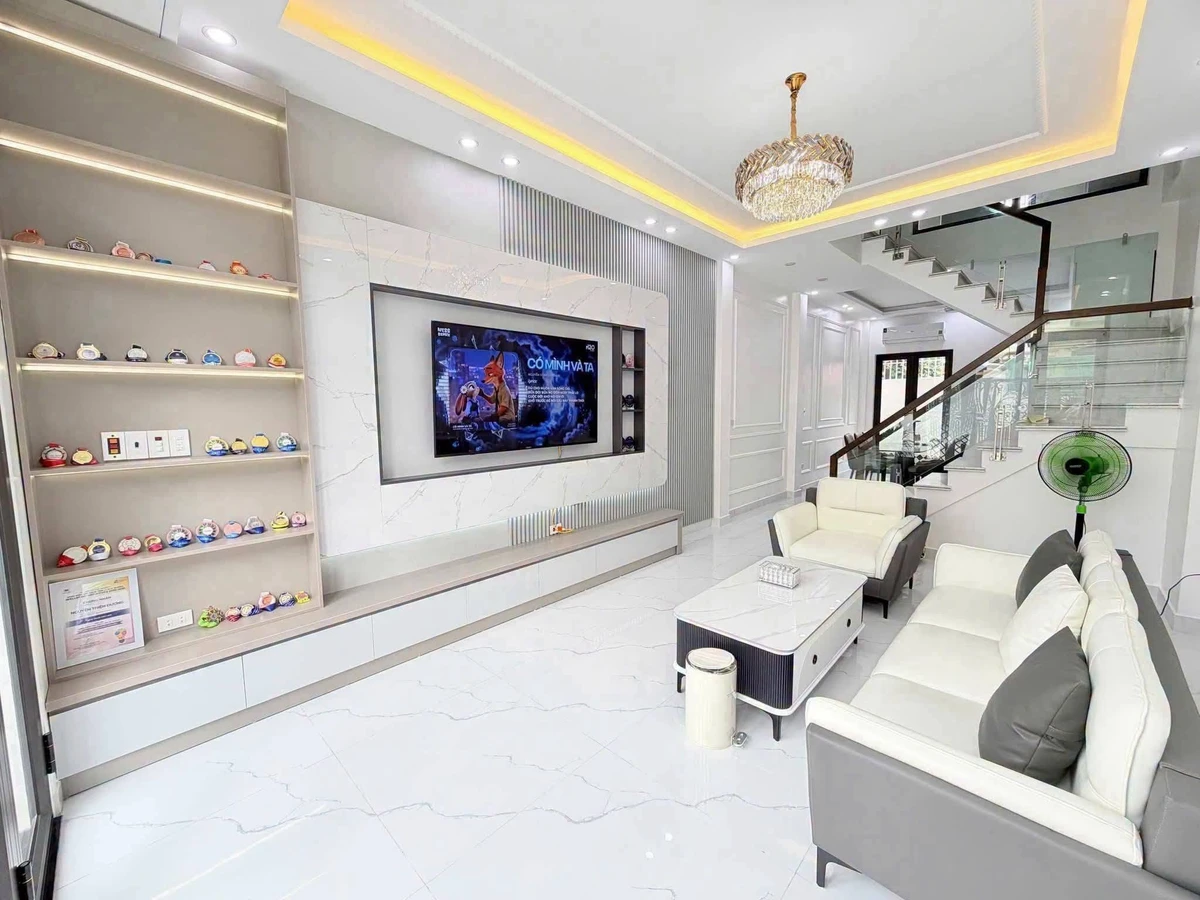 Bán nhà 4 tầng độc lập 48,5m2 full nội thất, 4 phòng ngủ, đường Hồ Đá, Sở Dầu, Hải Phòng - Ảnh thu nhỏ 3