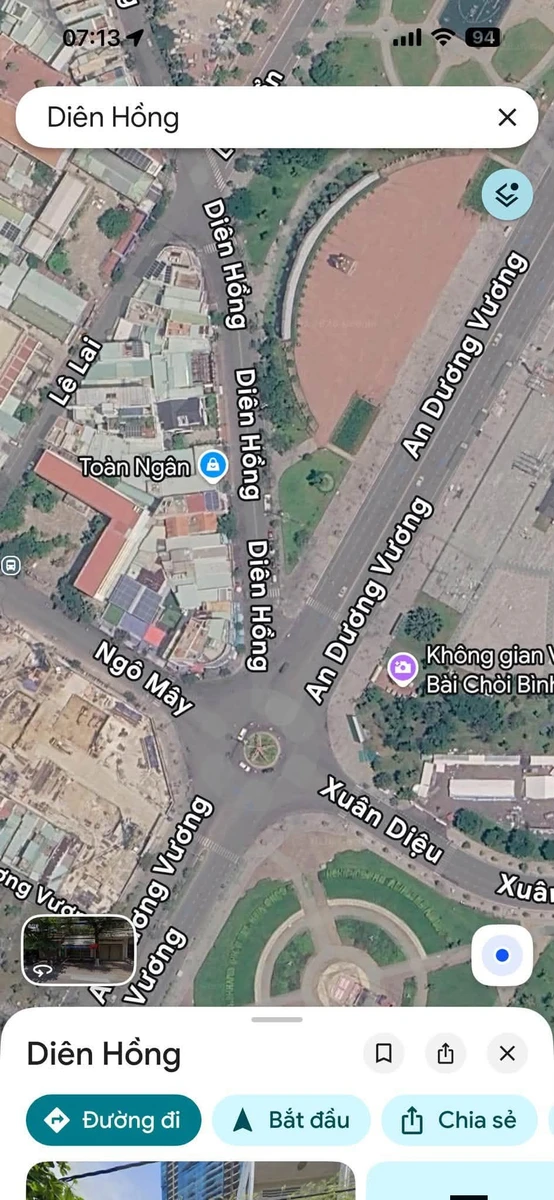 Bán nhà mặt tiền Diên Hồng 170m² view công viên - Ảnh 1