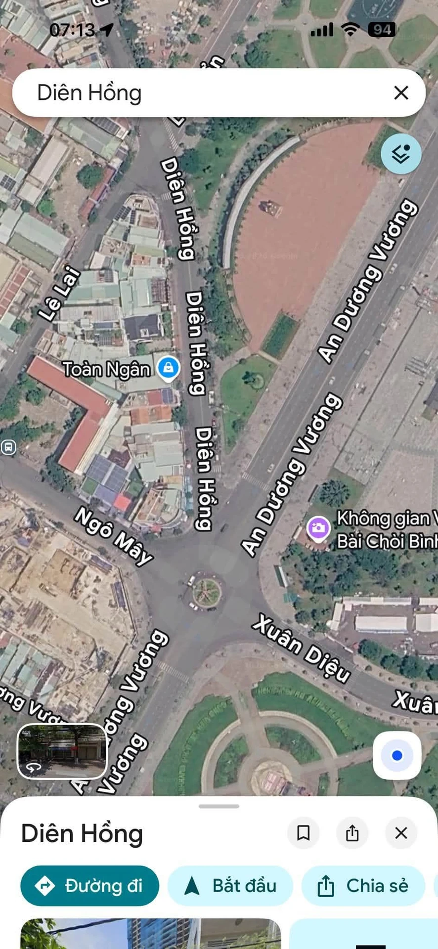 Bán nhà mặt tiền Diên Hồng 170m² view công viên - Ảnh 1