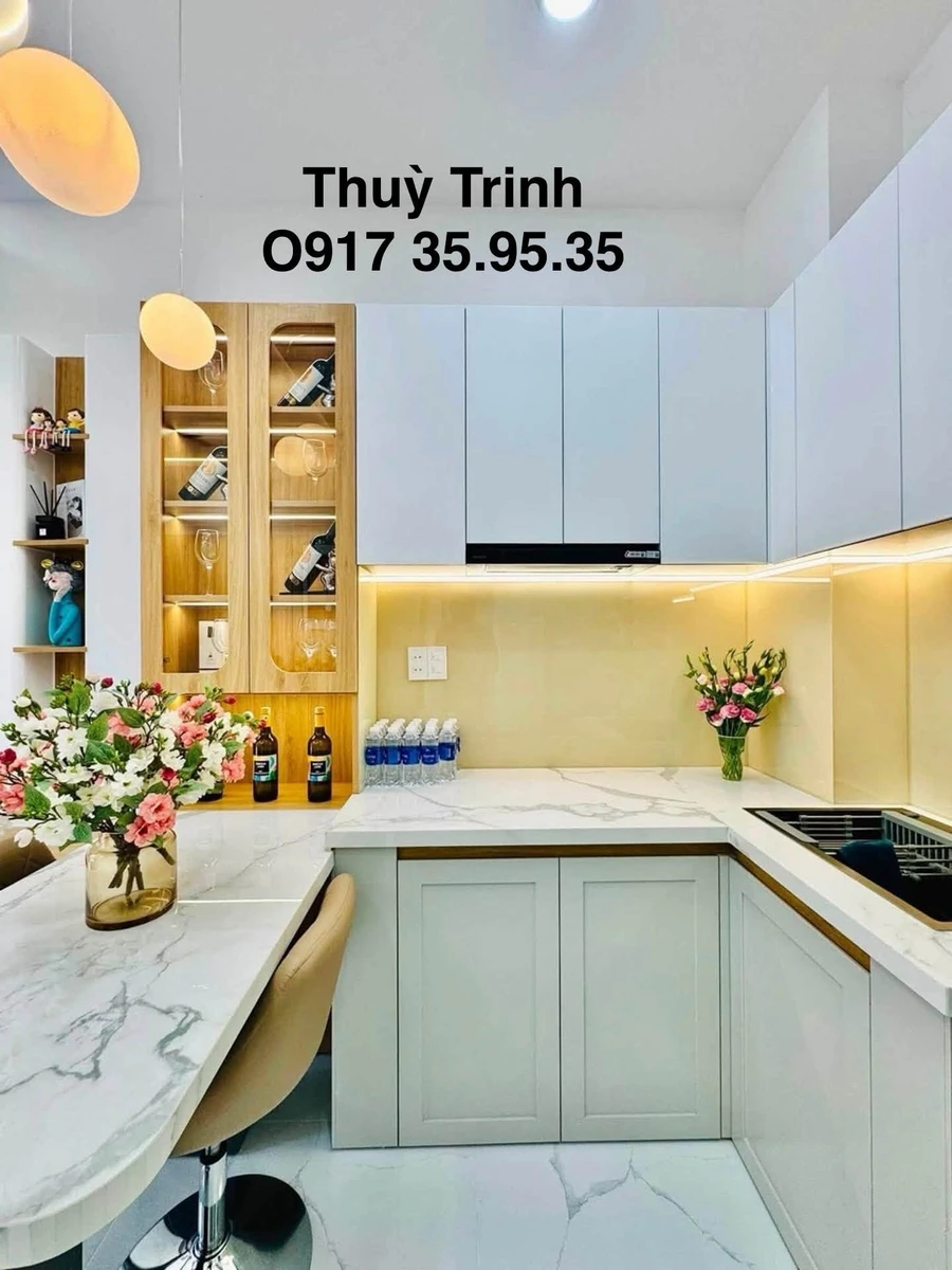 Bán nhà 4 tầng 4.5x6m, ô tô đỗ cửa, không quy hoạch, trung tâm Gò Vấp giáp Bình Thạnh - Ảnh thu nhỏ 3