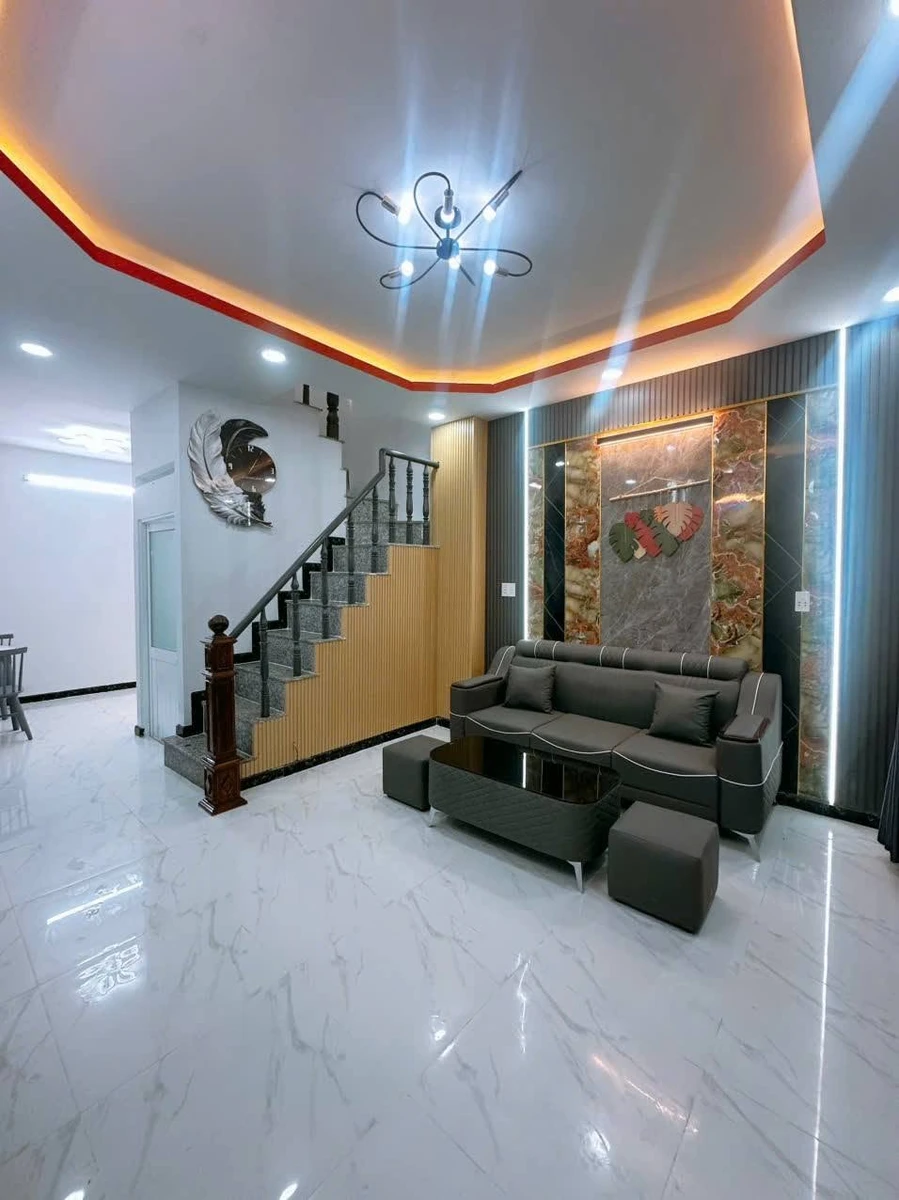 Bán nhà 1 trệt 1 lầu 37m2, 2PN 2WC tại Tân Kim, Cần Giuộc, Long An - Ảnh thu nhỏ 3