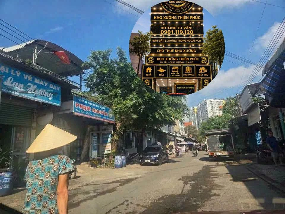 Bán đất thổ cư mặt tiền đường chợ 120m² khu tái định cư Sóng Thần, Dĩ An - Ảnh thu nhỏ 2