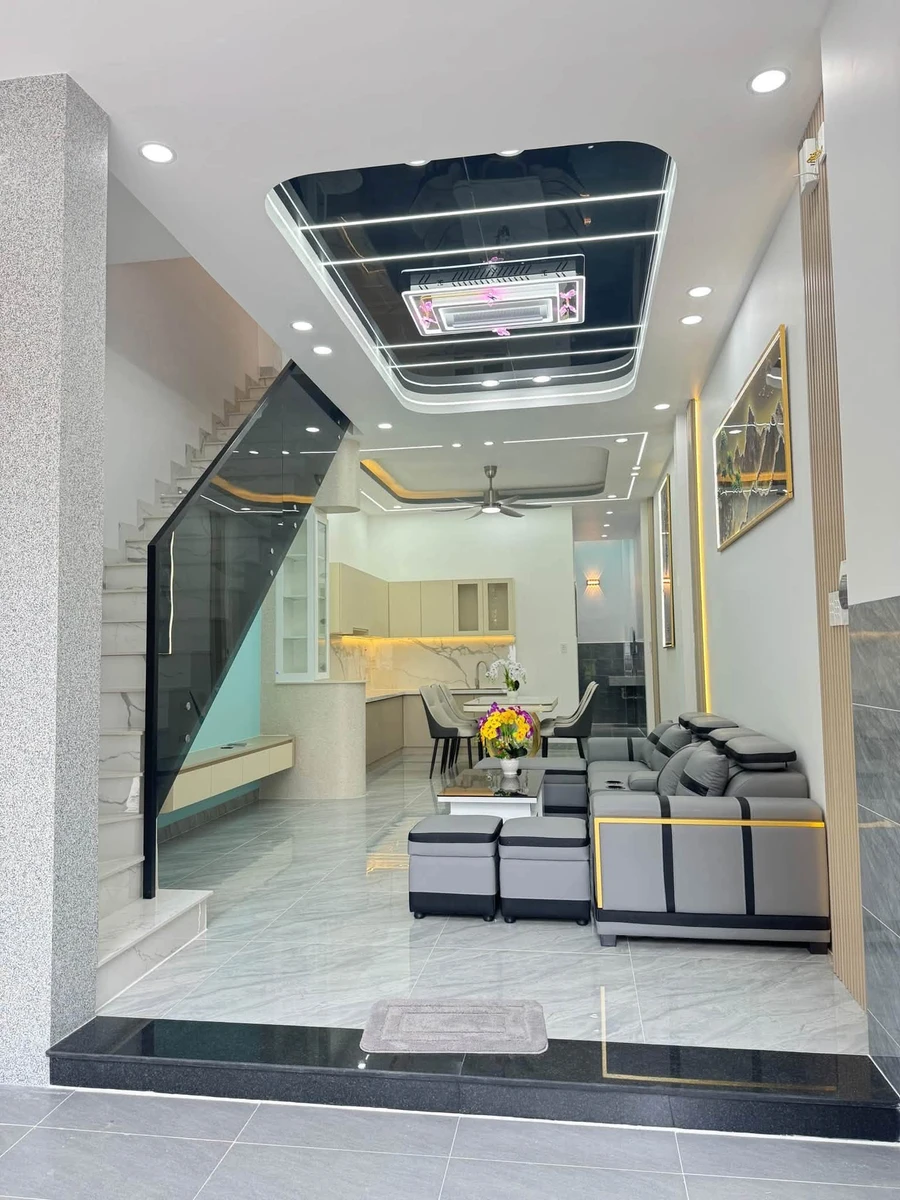 Bán nhà mới xây 1 trệt 1 lầu 3PN 61,5m² KĐT Cát Tường Phú Sinh giá 2,3 tỷ - Ảnh thu nhỏ 4