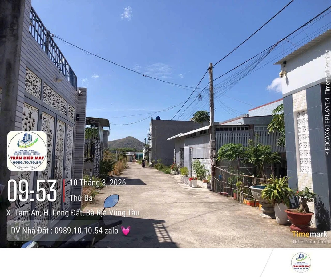 Bán đất 50m thổ cư, 1 tỷ 200 triệu gần Y tế Long Điền - Ảnh thu nhỏ 2
