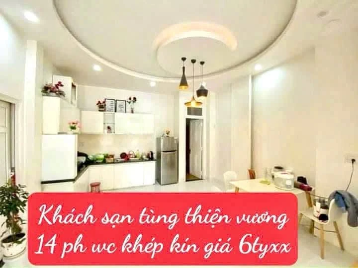 Bán khách sạn 4 tầng 14 phòng 116m2 đường Tùng Thiện Vương, Huế - Ảnh 1