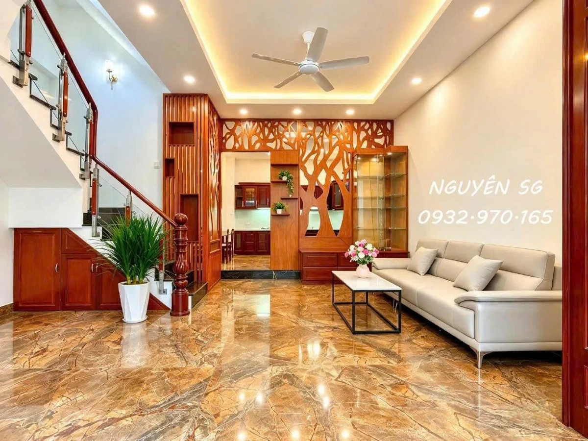 Bán nhà 4PN 54m2 Lê Văn Thọ Gò Vấp, sát công viên - Ảnh 1