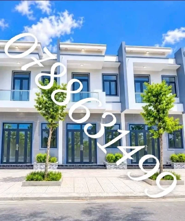 Bán nhà 1 trệt 1 lầu 2PN Cầu Tràm Long An 80m²