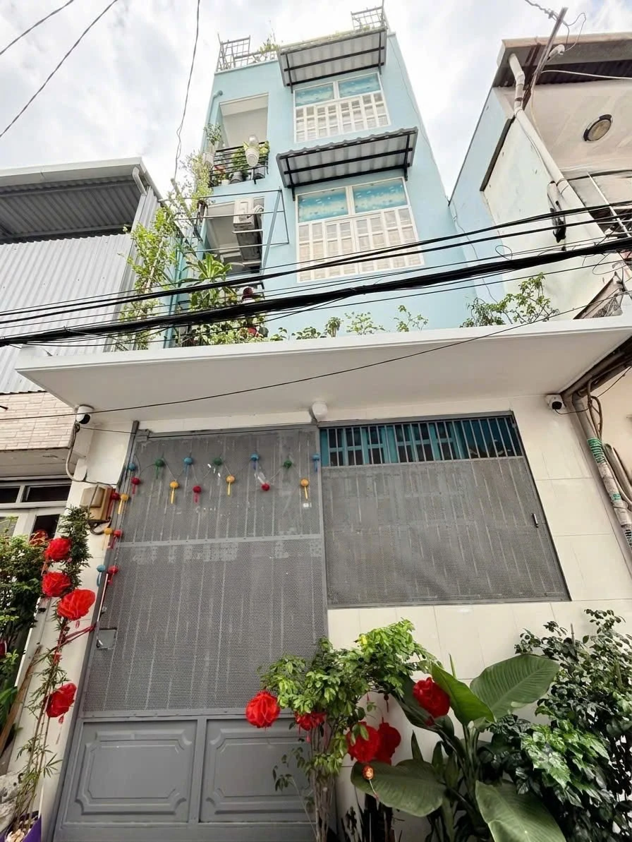 Bán nhà 4 tầng 35m2 hẻm Âu Cơ gần Bàu Cát, Tân Bình, giá 4 tỷ - Ảnh 1