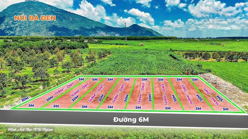 Bán đất nền full thổ cư 5x30m giá 279 triệu tại Suối Đá, Dương Minh Châu, Tây Ninh