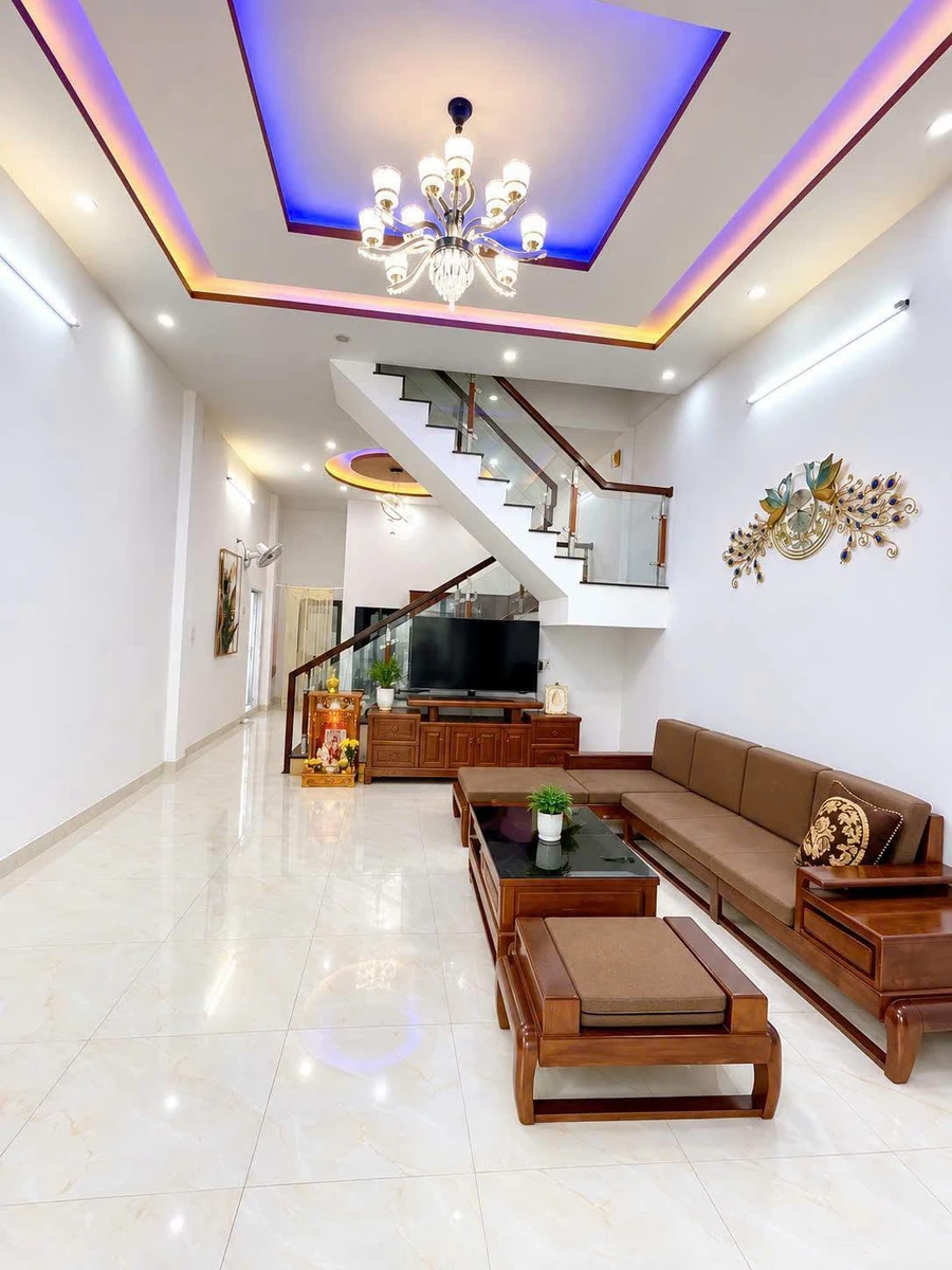 Bán nhà hai mê 120m² 3PN, Lê Hữu Trác, Quảng Ngãi - Ảnh thu nhỏ 2