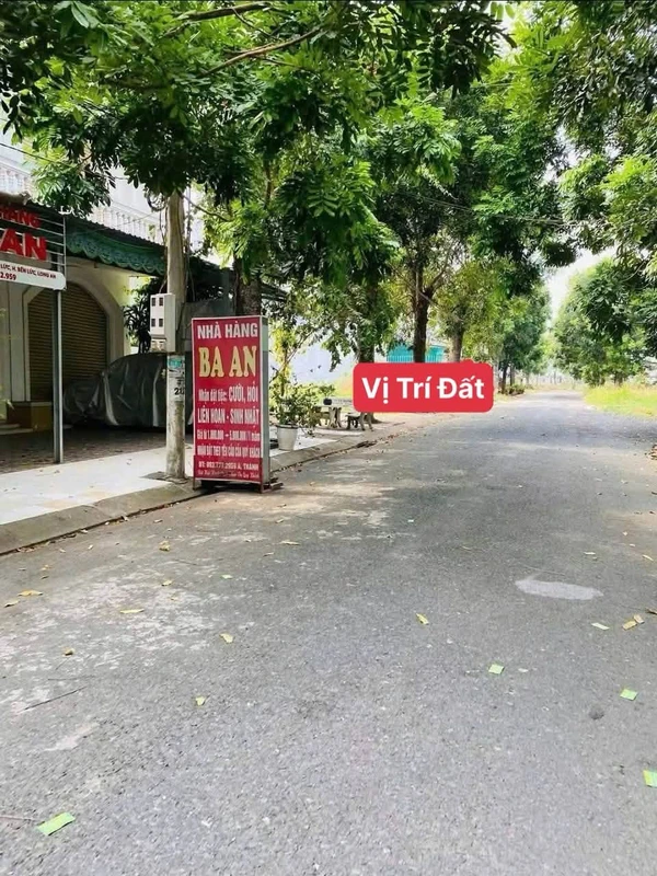Bán đất 88m2 đối diện công viên KDC Hoàng Long, Thị trấn Bến Lức, Long An