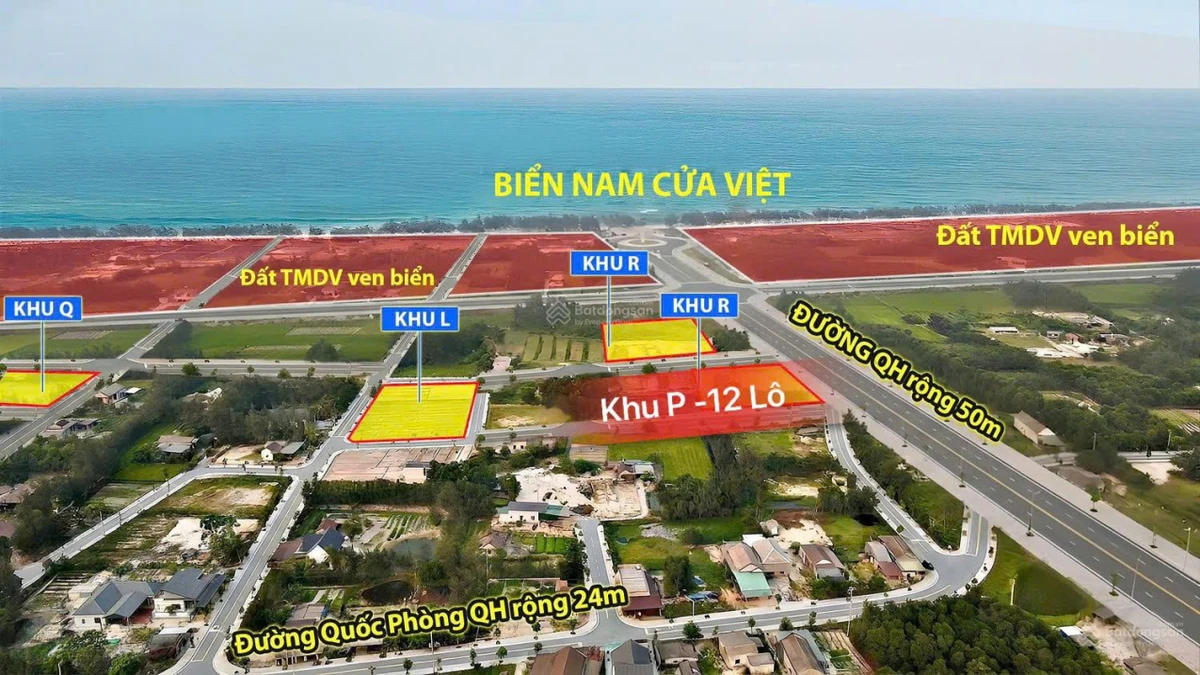 Chính chủ bán lô đất 215m2 chỉ 3tr/m2 cách sân bay, biển chỉ 500m sẵn sổ sang tên trong ngày - Ảnh thu nhỏ 3