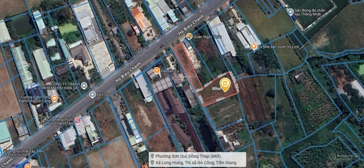 Bán quỹ đất 2221,2m2 mặt tiền Hồ Biểu Chánh - khu Phố Lăng Hoàng Gia (P. Sơn Qui Đồng Tháp mới) - Ảnh 1
