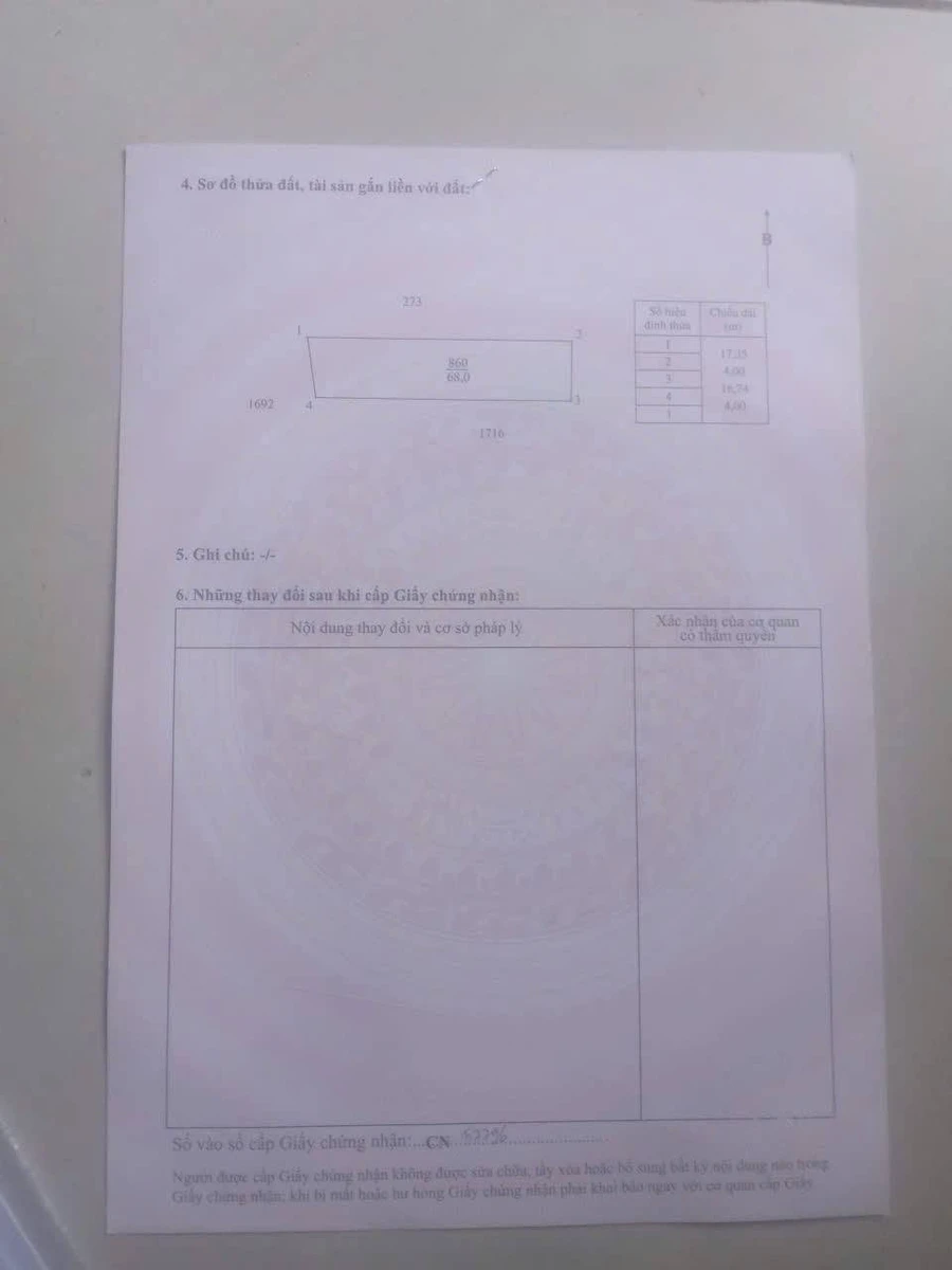 Bán nhà 1 trệt 1 lửng 68m2 Đức Lập Tây Ninh 1 tỷ 350 - Ảnh thu nhỏ 2