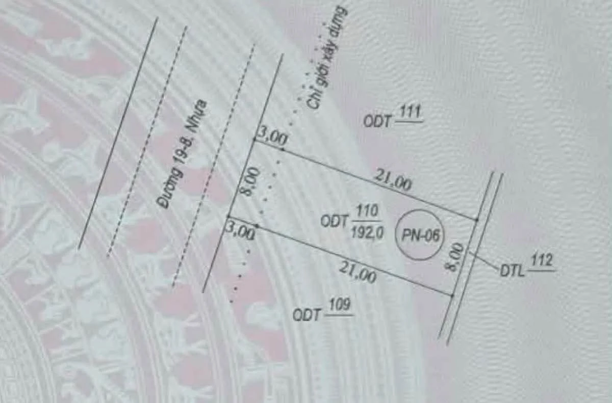 Bán lô đất KDT Coopmart 192m2 giá 6 tỷ - Ảnh thu nhỏ 2