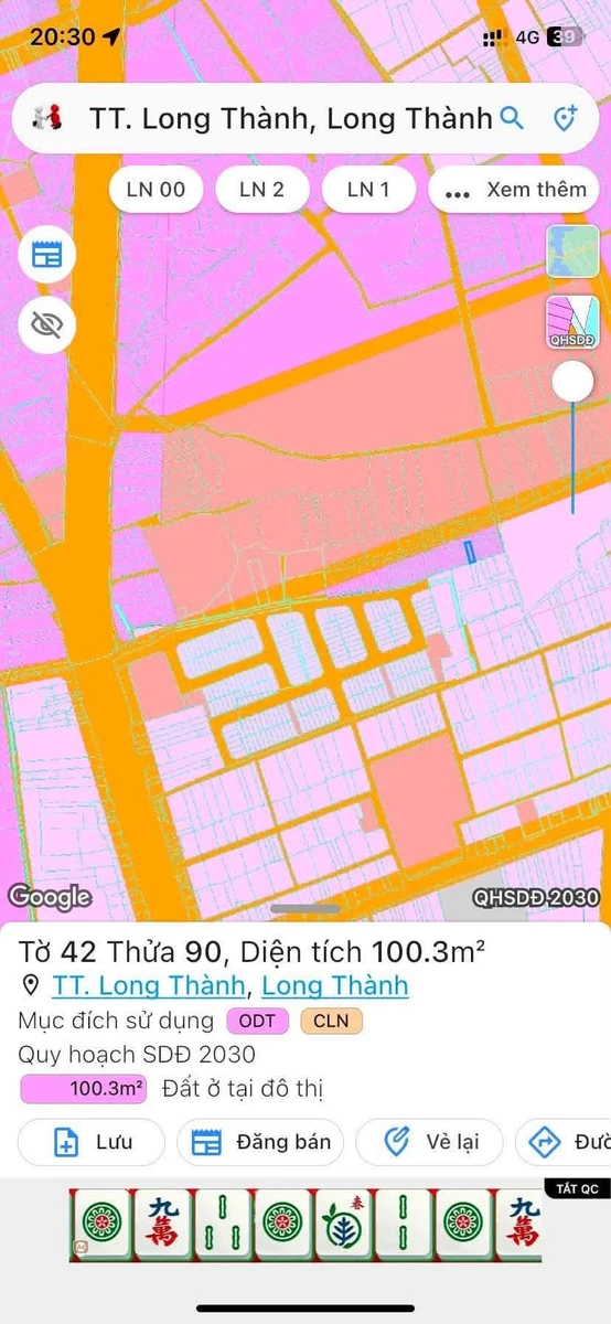 Bán nhanh lô đất 100m² sân bay Long Thành, Đồng Nai - Ảnh 1