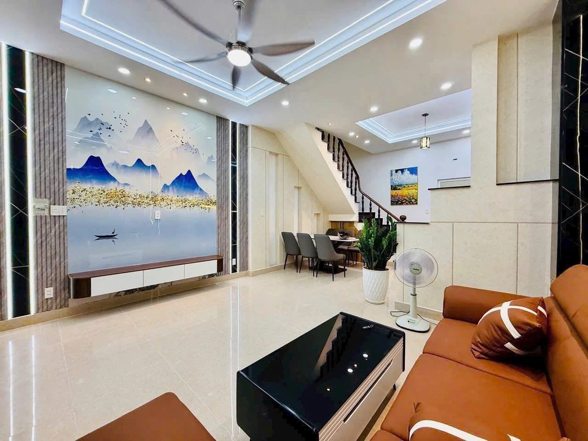 Bán nhà 1 trệt 1 lầu 100m² Chợ Đầu Mối Bình Điền 990 triệu - Ảnh thu nhỏ 3
