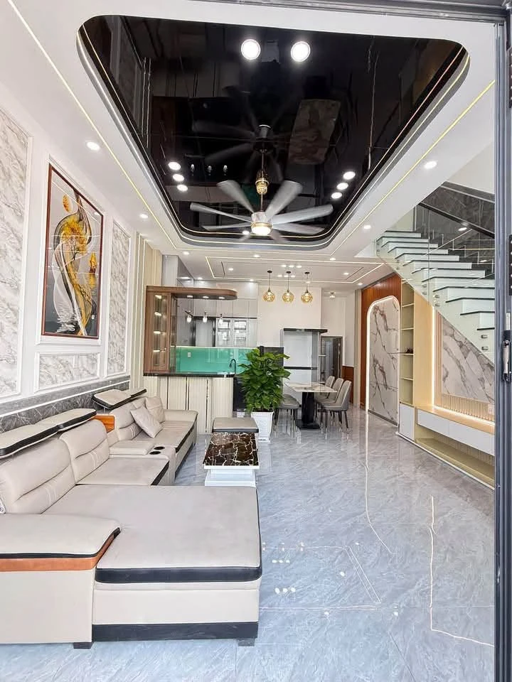 Nhà bán 3 phòng ngủ 90m2 Mỹ Hạnh 2 tỷ 350 triệu - Ảnh thu nhỏ 3