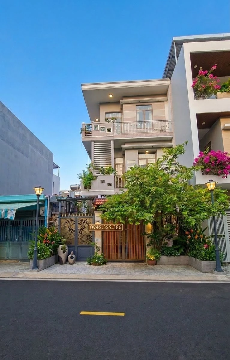 Bán nhà Hòa Cường 110m² 3 tầng cho thuê - Ảnh 1