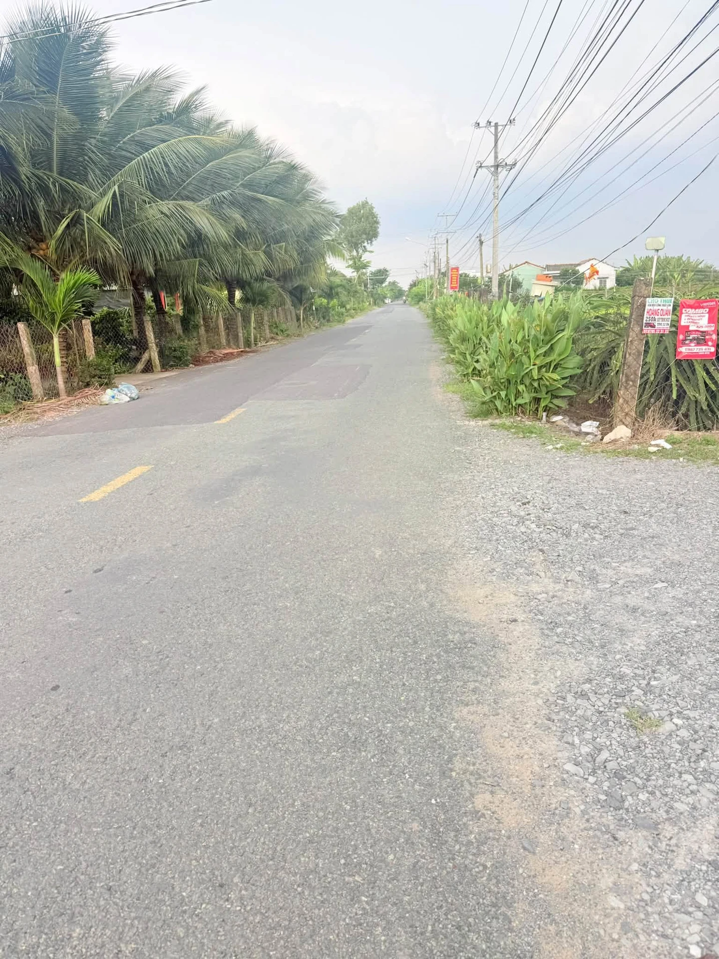Bán lô đất thổ cư mặt tiền 120m² gần chợ Cầu Vuông - Ảnh 1