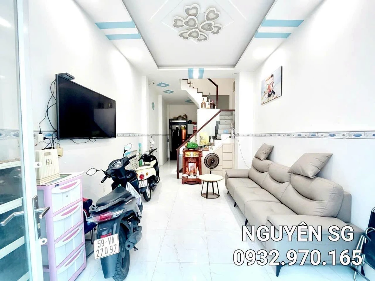 Bán nhà hẻm xe hơi 3 tầng 4PN 40m2 Dương Quảng Hàm, Gò Vấp giá 6,55 tỷ - Ảnh thu nhỏ 2