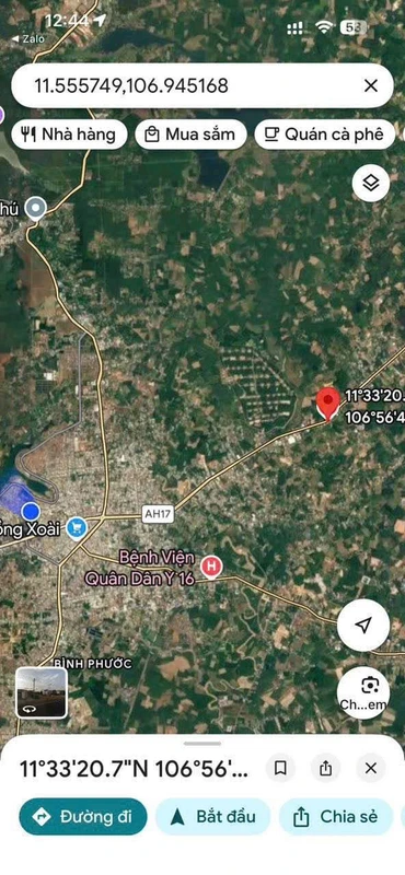 Bán gấp 2,3ha mặt tiền QL14, Bình Phước, giá 4 tỷ 800