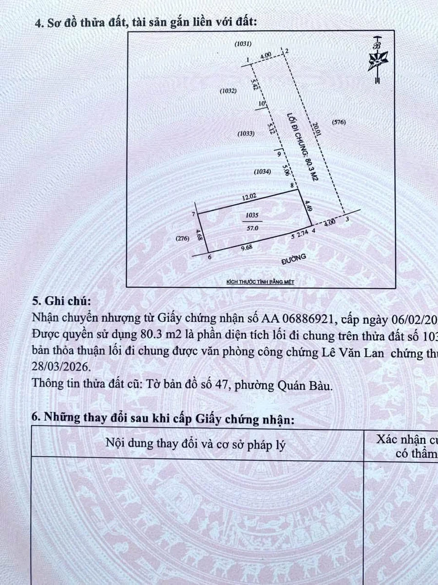 Bán đất 57m2 mặt tiền Lệ Ninh Quận 12 - Ảnh 1