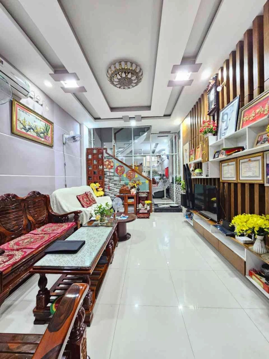 Bán nhà 4 tầng 78,5m² Vườn Lài Quận 12, 7,42 tỷ - Ảnh thu nhỏ 2