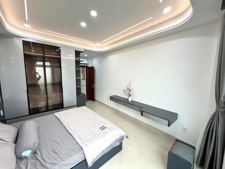 Bán nhà mới xây 4 tầng 60m2, 4PN, gần chợ Bà Chiểu, Lê Quang Định, Bình Thạnh - 8,9 tỷ - Ảnh thu nhỏ 5