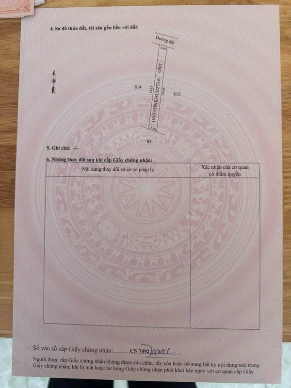 Bán lô đất 265m² Tây Ninh 295 triệu