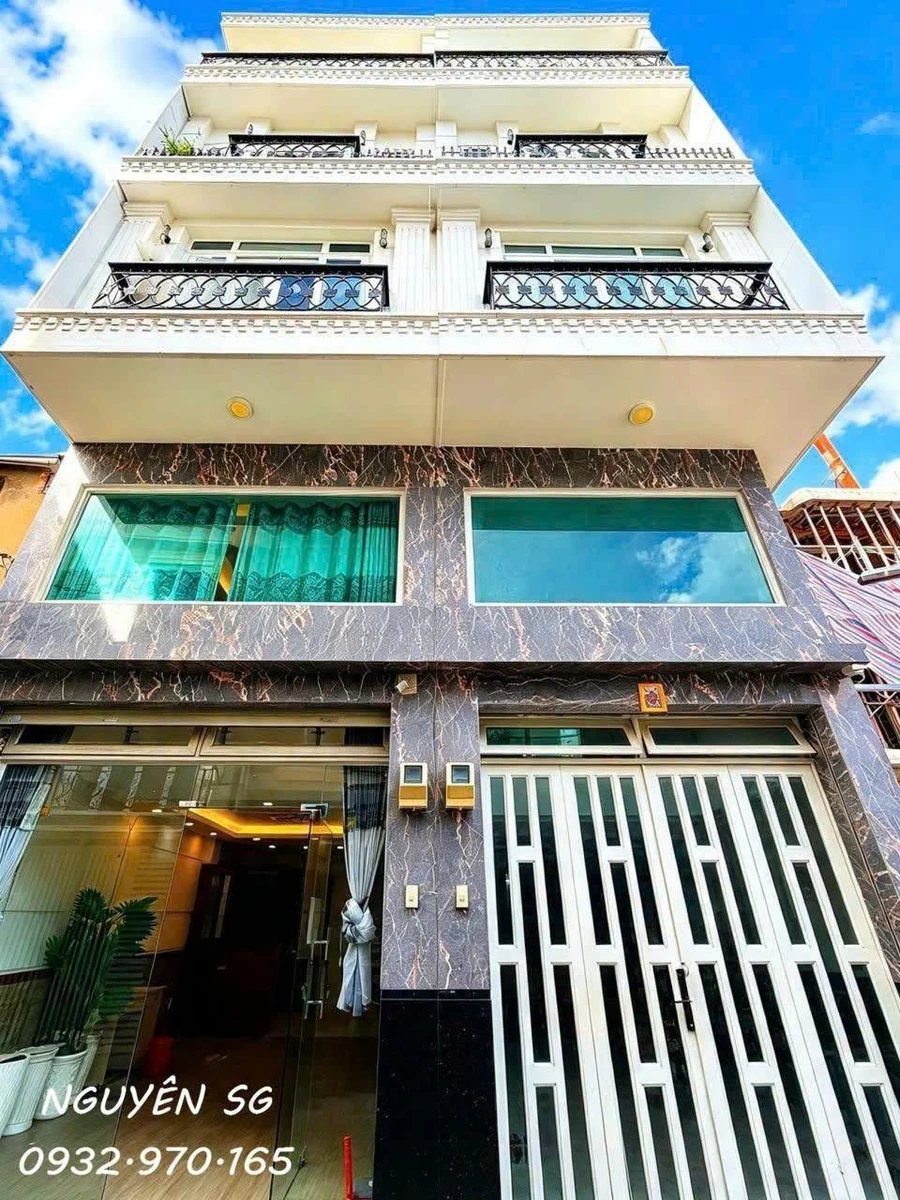 Bán nhà 5 tầng 4PN 40m2 hẻm xe hơi đường Nguyễn Văn Đậu, Bình Thạnh giá 8,58 tỷ - Ảnh 1