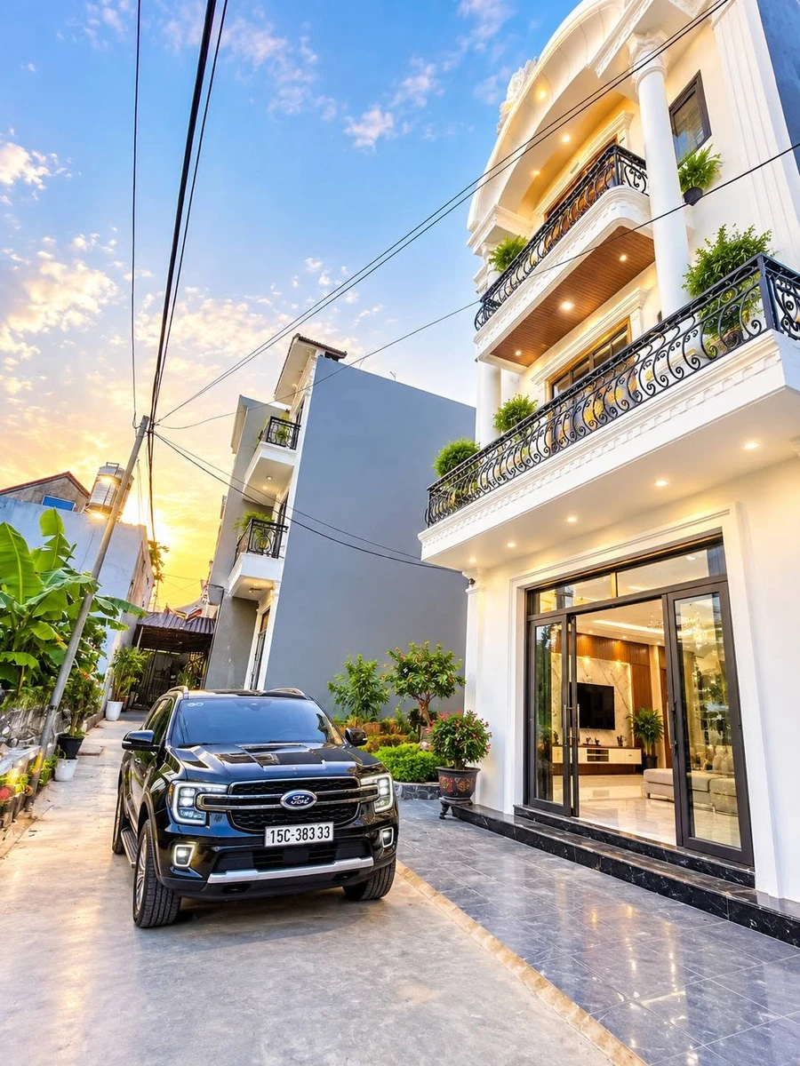 Bán nhà 3 tầng 60m² Vân Trạ, An Dương - Ảnh thu nhỏ 2
