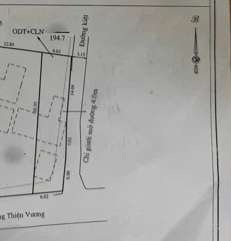 Đất mặt tiền 195m2 Tùng Thiện Vương Huế giá 7.5 tỷ - Ảnh 1