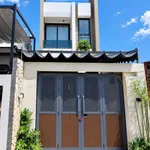 Bán nhà 1 trệt 1 lầu 100m2 mặt tiền kinh doanh Quận 12 - Ảnh thu nhỏ 1