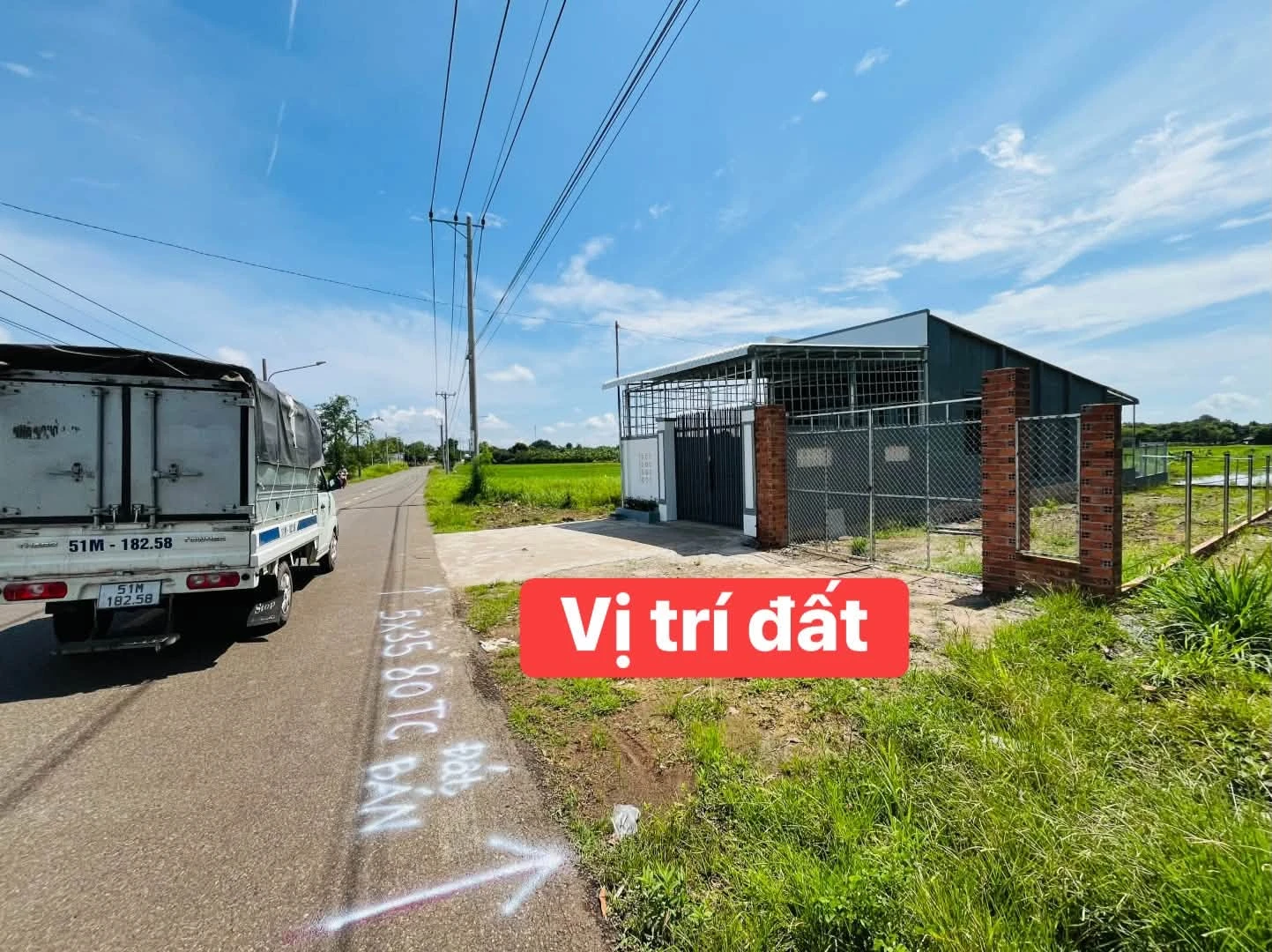 Bán gấp đất 5x35m mặt đường Long Tân - Láng Dài, Phường Đất Đỏ giá 650 triệu - Ảnh 1