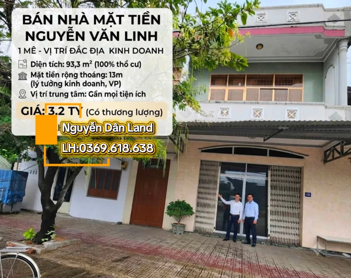 Bán nhà mặt tiền Nguyễn Văn Linh 93,8m² giá 3,2 tỷ tại Phường Phú Yên, Đắk Lắk - Ảnh thu nhỏ 2