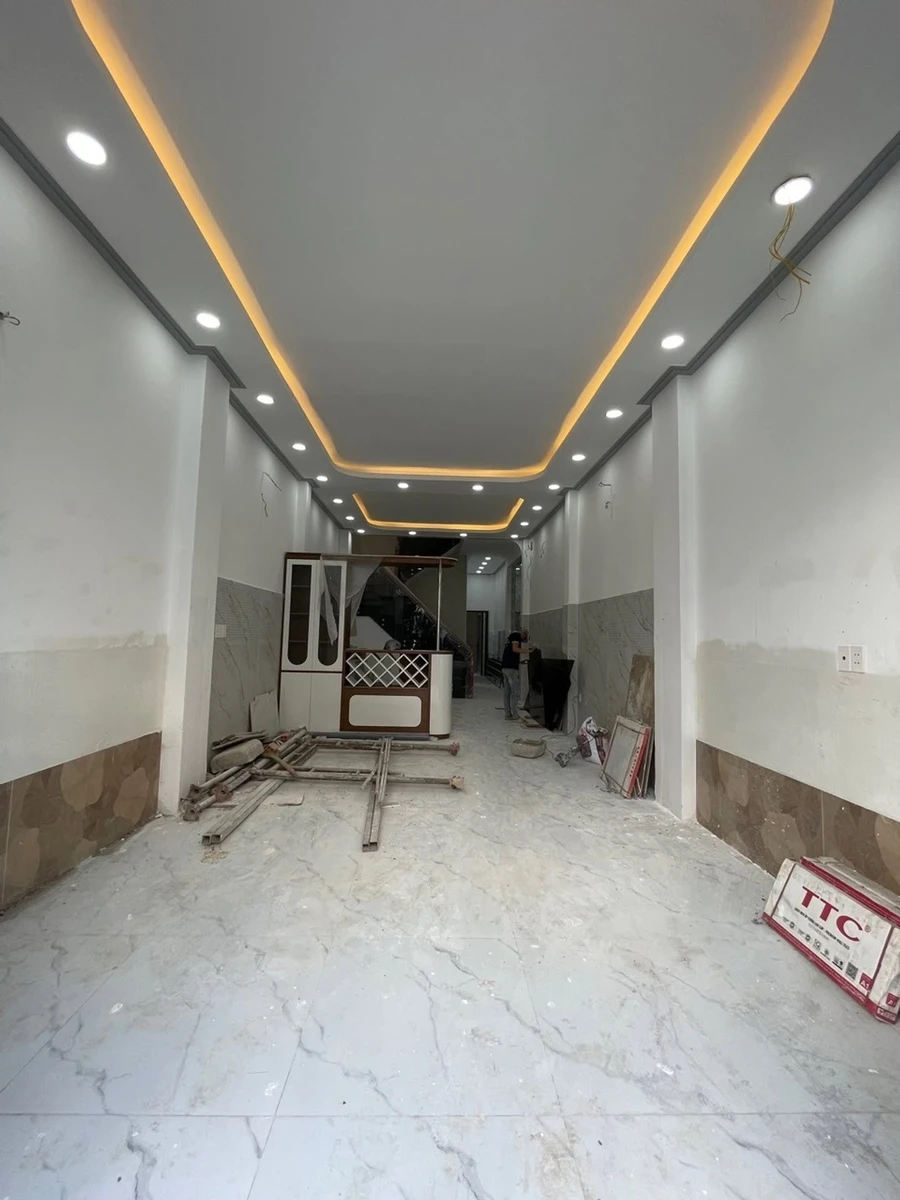Bán nhà 4 tầng mới 80,6m² 5PN gần Aeon Bình Tân, Quận 6 - Ảnh thu nhỏ 3