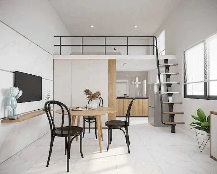 Bán nhà cấp 4 gác lửng 2 phòng ngủ 62,8m2 gần hồ điều hoà - Ảnh 1