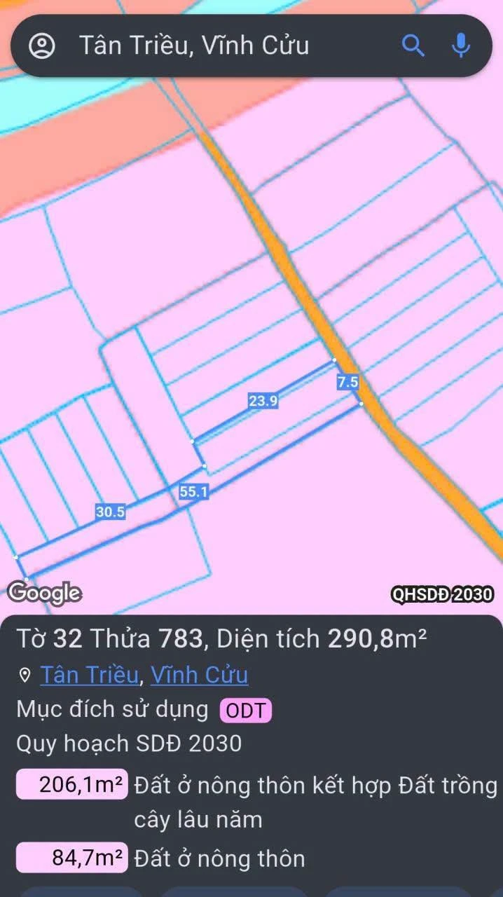 Bán lô góc 96m² Phường Tân Triều, Đồng Nai 1,179 tỷ - Ảnh 1