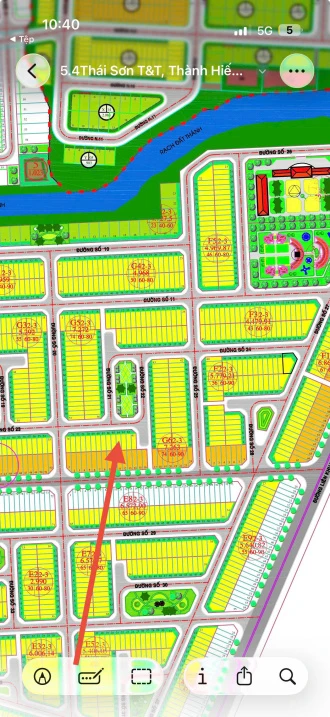 Bán đất nền 100m2 trên đường số 23 (12m) đối diện công viên giá 2tỷ090 tr tại KDC Thái Sơn Long Hậu - Ảnh thu nhỏ 5
